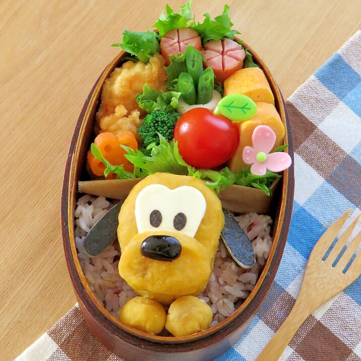 簡単キャラ弁 サツマイモdeプルートのお弁当 レシピ 作り方 By Cherry05 楽天レシピ 簡単キャラ弁 サツマイモdeプルートのお弁当 レシピ 作り方 By Cherry05 楽天レシピ